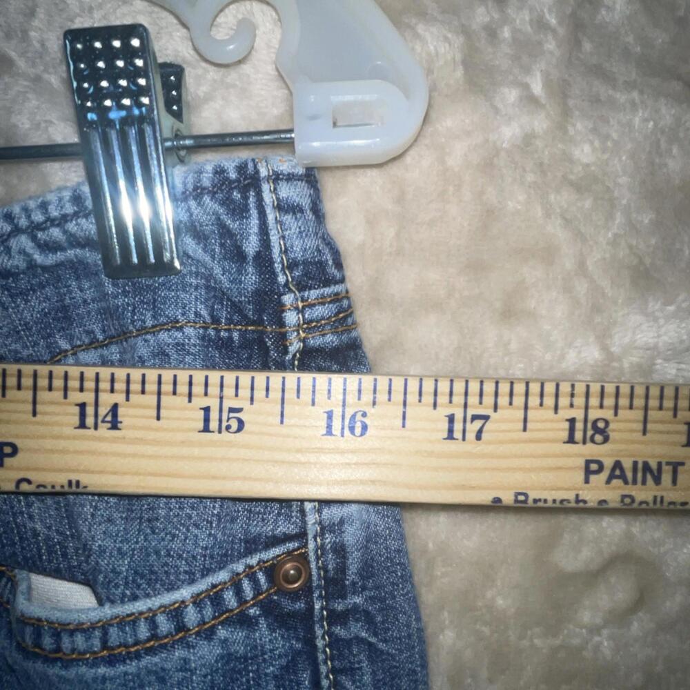 Lucky Brand Dungarees Jeans By Gene Montesano Women’s Size 12/31 (34Wx32L Actual - Picture 6 of 16